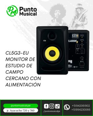 Monitor de Estudio  Autoamplificado KRK ROKIT 5 (CL5G5-EU)