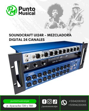 Soundcraft UI24R - Mezcladora Digital 24 Canales