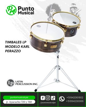 TIMBALES LP MODELO KARL PERAZZO
