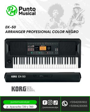 EK-50 ARRANGER PROFESIONAL COLOR NEGRO