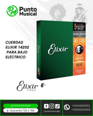CUERDAS ELIXIR 14202  PARA BAJO ELÉCTRICO