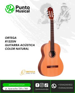 ORTEGA R122SN GUITARRA ACÚSTICA  COLOR NATURAL