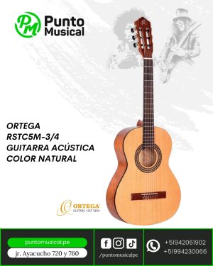 ORTEGA RSTC5M GUITARRA ACÚSTICA  COLOR NATURAL