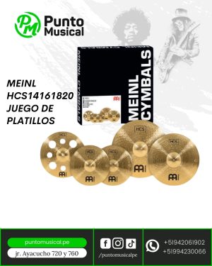 MEINL HCS14161820 JUEGO DE PLATILLOS