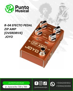 Pedal Overdrive Zip Amp R-04 – JOYO