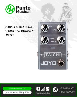 Pedal Taichi Verdrive R-02 – JOYO