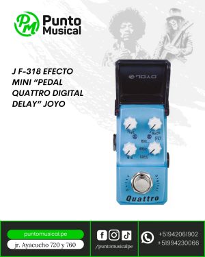 Pedal Quattro Digital Delay JF-318 JOYO
