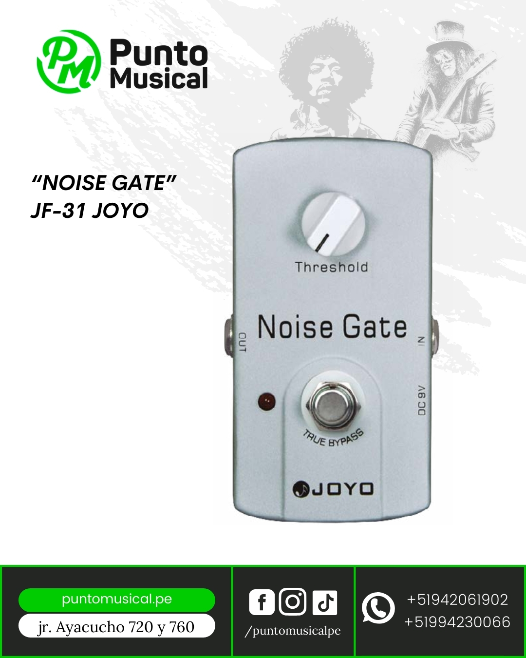 Puerta de ruido JF-31 – JOYO