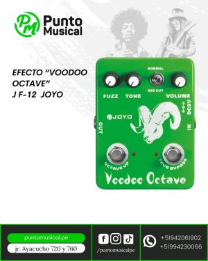 Pedal de Efecto “Voodoo Octave” JF-12 – JOYO