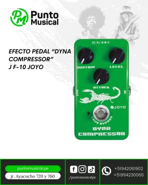 Pedal de Efecto “Dyna Compressor” JF-10 – JOYO