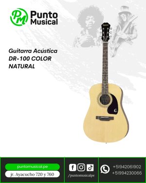 Guitarra Acústica DR-100 Color Natural Ibanez