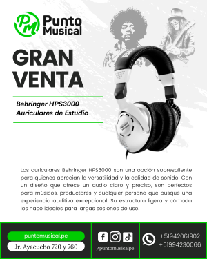 Behringer HPS3000 Auriculares de Estudio