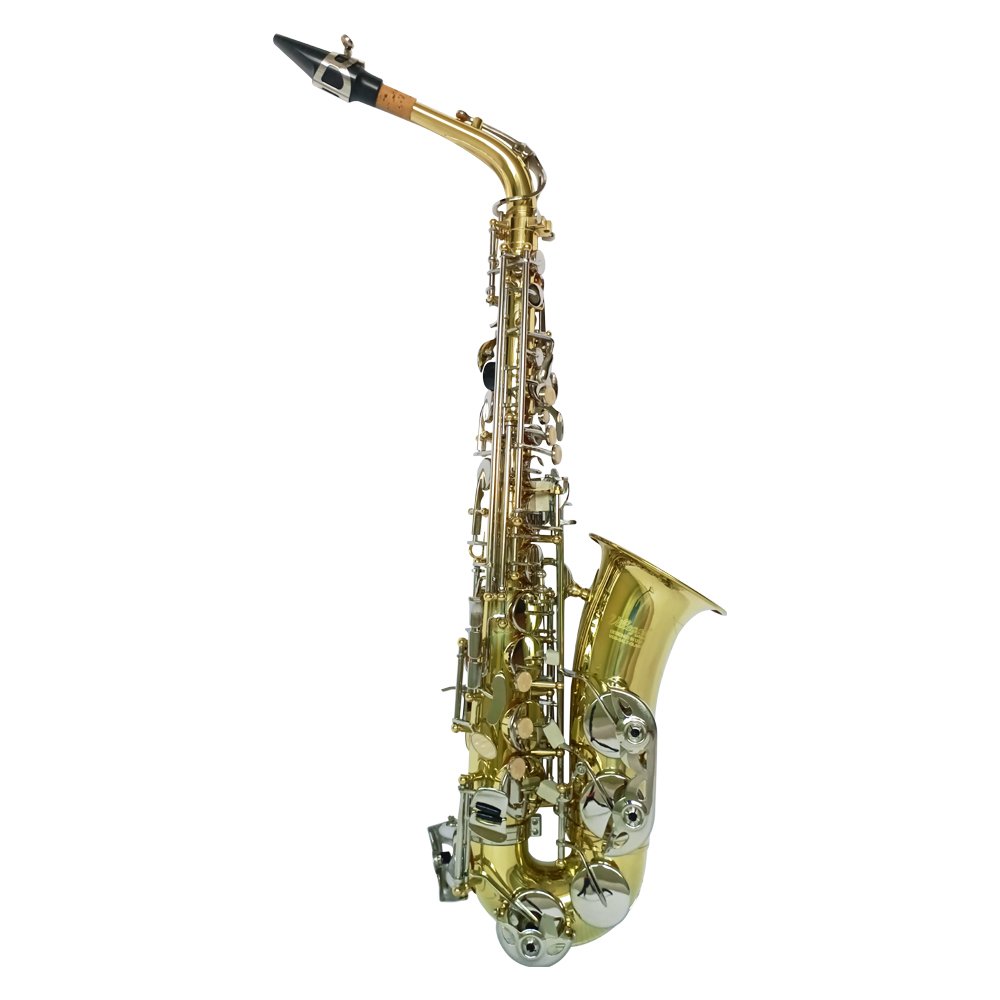 Saxo Alto Dorado con Llaves Plateadas – VILLEGAS VGS-SALT-GL/NP