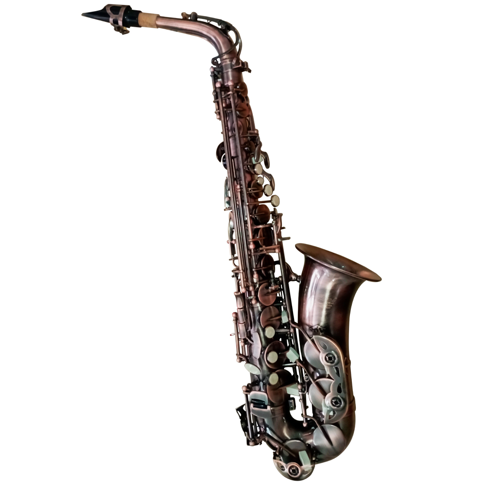 Saxo Alto con Acabado Antiguo – VILLEGAS VGS-SALT-ANT