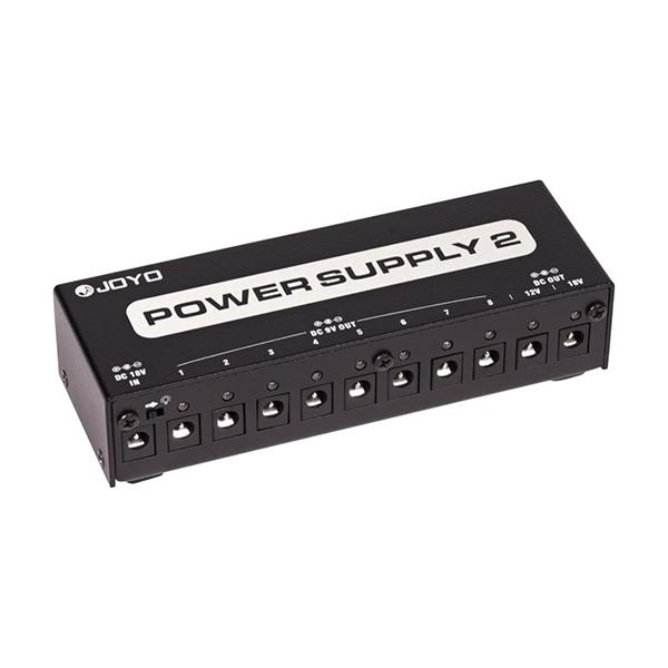 JP-02 – Fuente de alimentación profesional de 10 salidas para pedales de efectos.