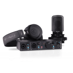 Pack de Grabación Arturia MiniFuse Black – Interfaz + Micrófono + Auriculares