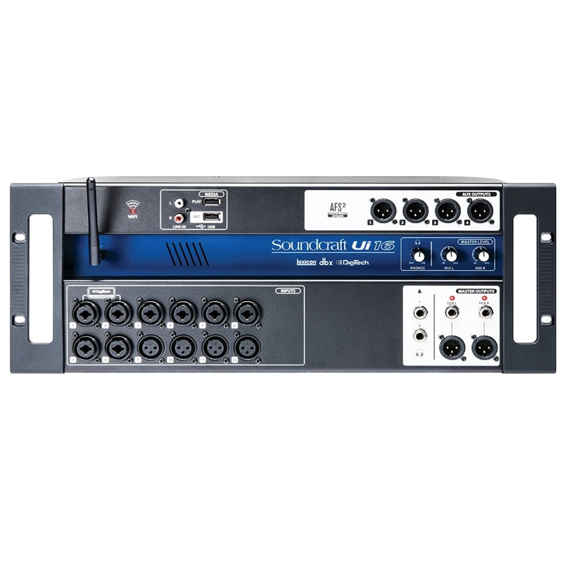 Consola Digital UI16 – 16 Canales para Mezcla Profesional