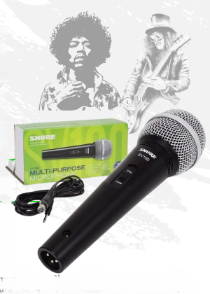 Comprar 1808 Microfono Alambrico dinamico Shure SV100 - Punto Musical Peru