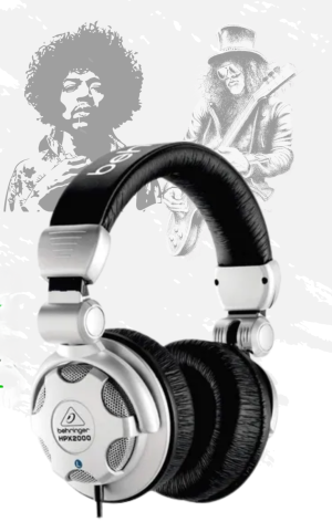 Comprar 1833 Auriculares Behringer HPX2000 plateado y negro - Punto Musical Peru