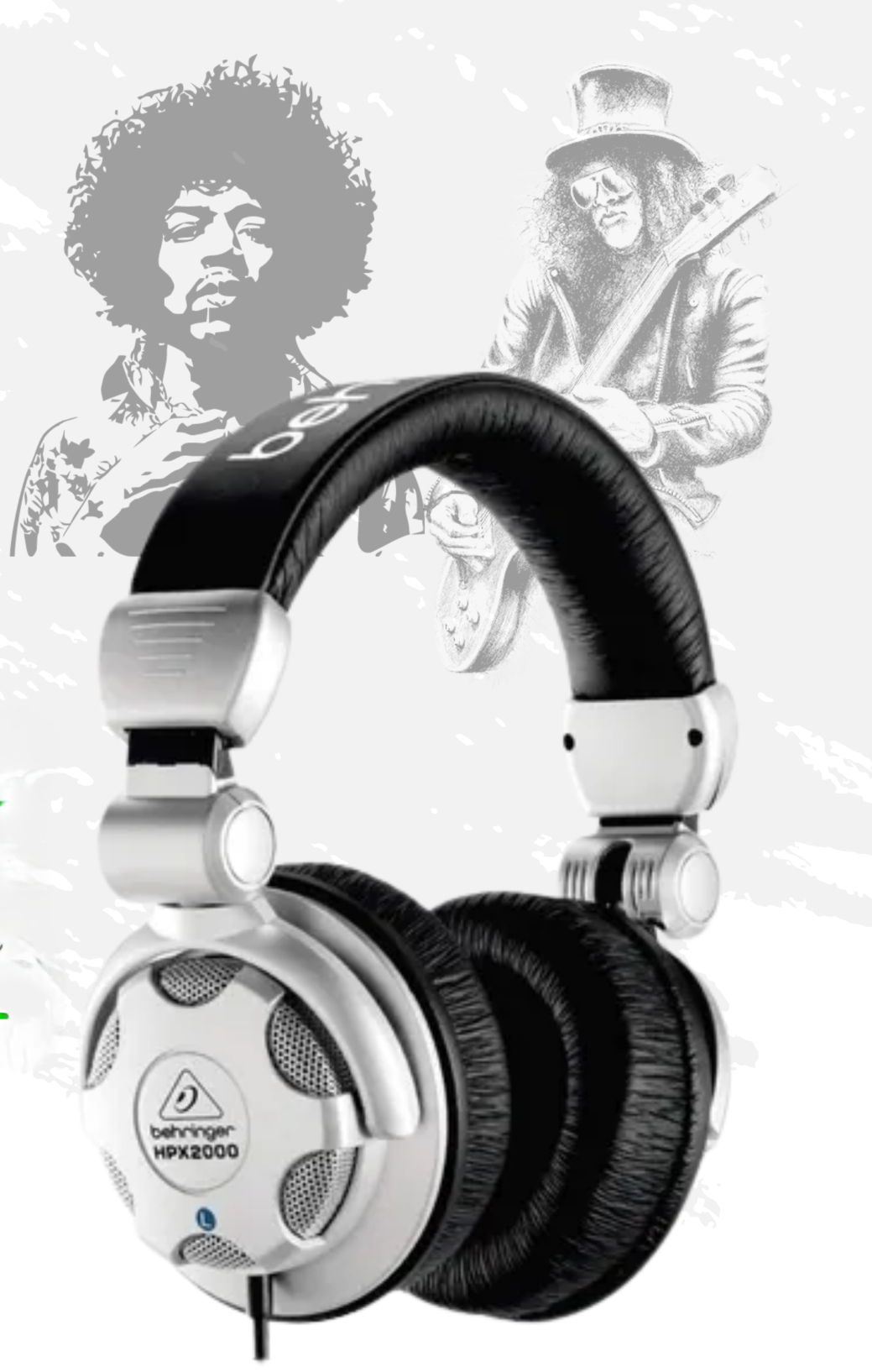 Comprar 1833 Auriculares Behringer HPX2000 plateado y negro - Punto Musical Peru