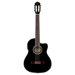 ORTEGA RCE141BK GUITARRA ELÉCTROACÚSTICA COLOR NEGRO