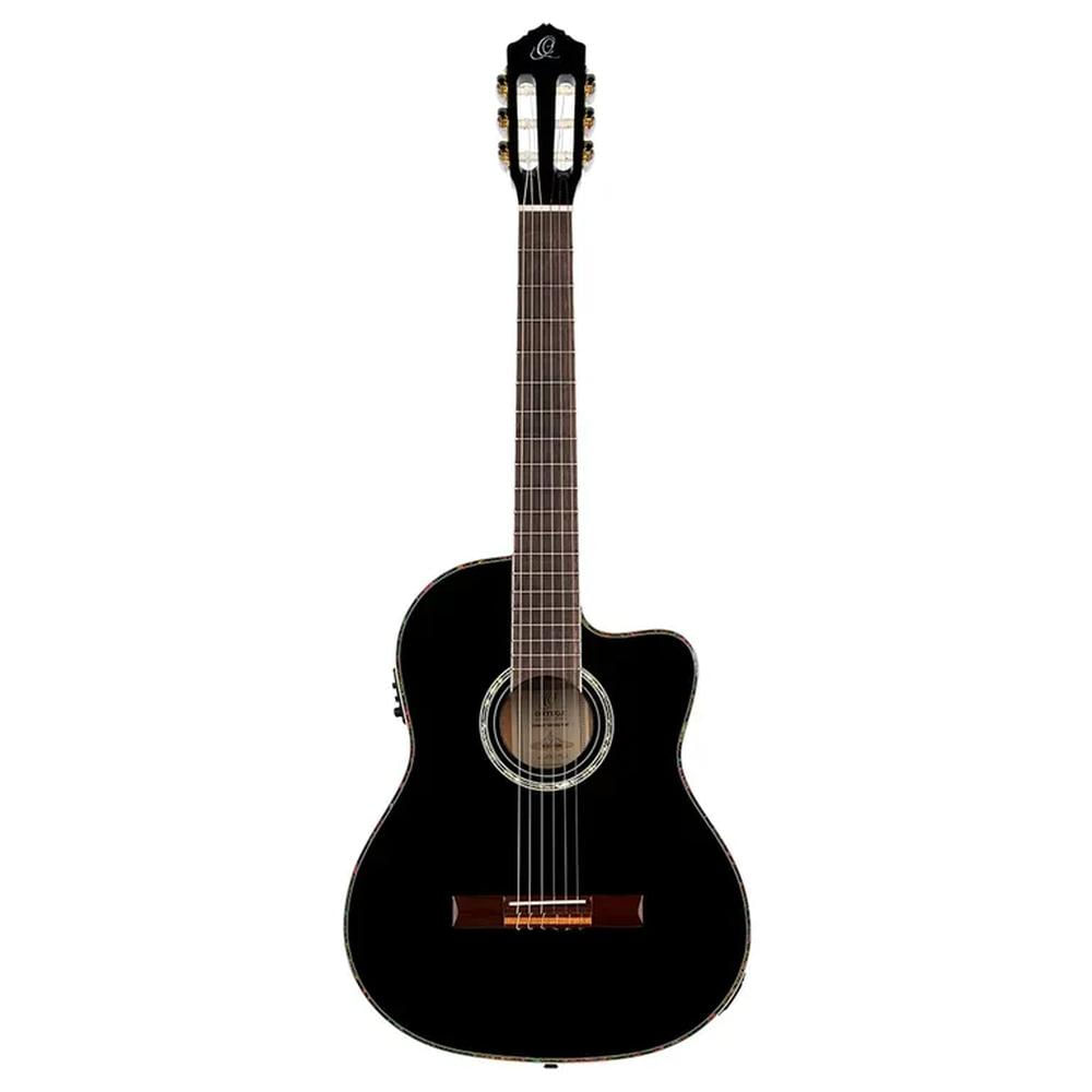 ORTEGA RCE141BK GUITARRA ELÉCTROACÚSTICA COLOR NEGRO