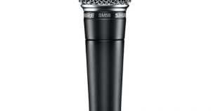 SM58-LC MICRIFONO DE MANO SIN CABLE SHURE COLOR negro
