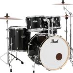 Bateria Pearl Export Series 5 Cuerpos Jet Black EXX725SP/C 31