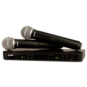 Shure BLX288/PG58 Sistema Inalambrico dual para Voz