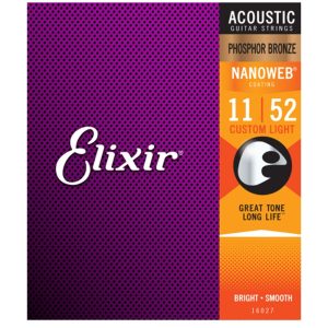 CUERDAS ELIXIR  16027  PARA GUITARRA ACÚSTICA