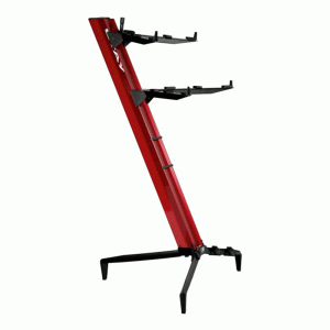 SOPORTE STAY TORRE PARA 2 TECLADOS  1300/02 - TOWER RD COLOR ROJO